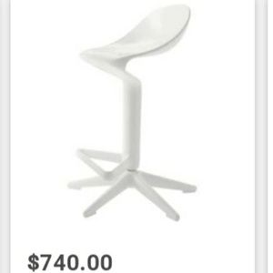 Kartel spoon stool white